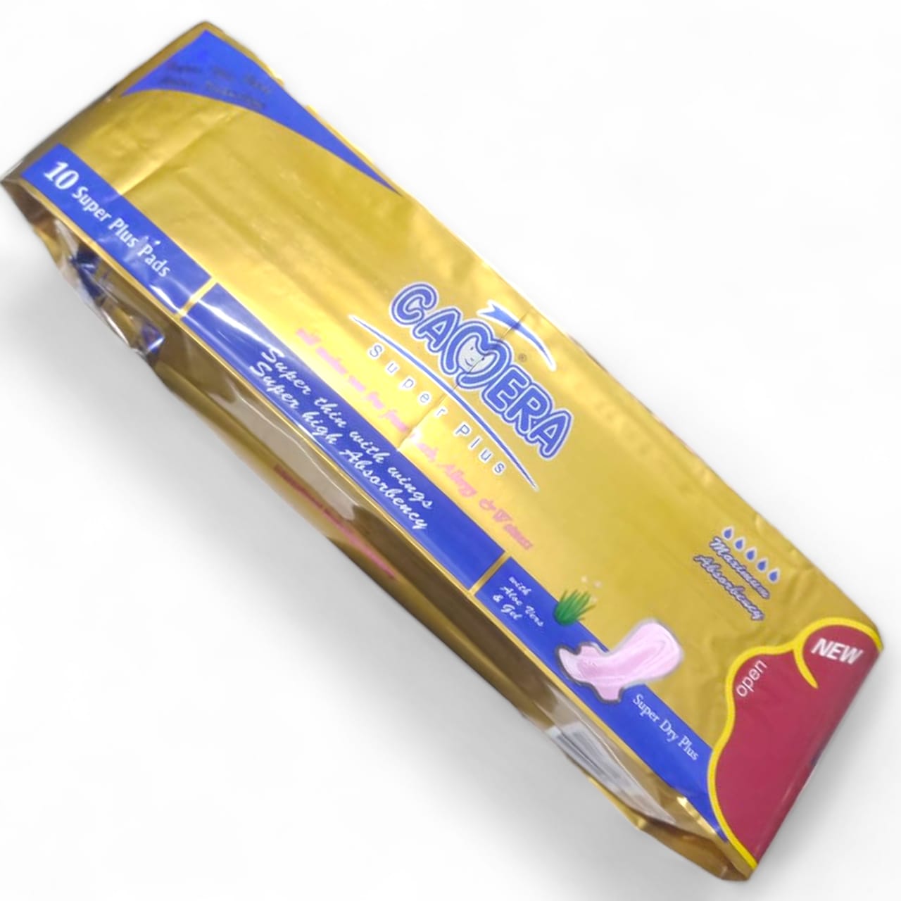 CAMERA SUPER PLUS SANITARY NAPKINS (10 PEICES)
